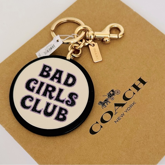 Coach Bad Girls Club Bag Charm - NWT - Picture 2 of 5